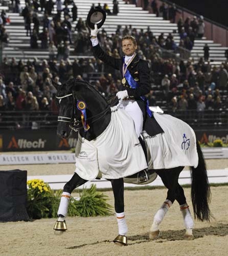Totilas Pasaules jāšanas spēlēs – uzvarot Grand Prix Freestyle
